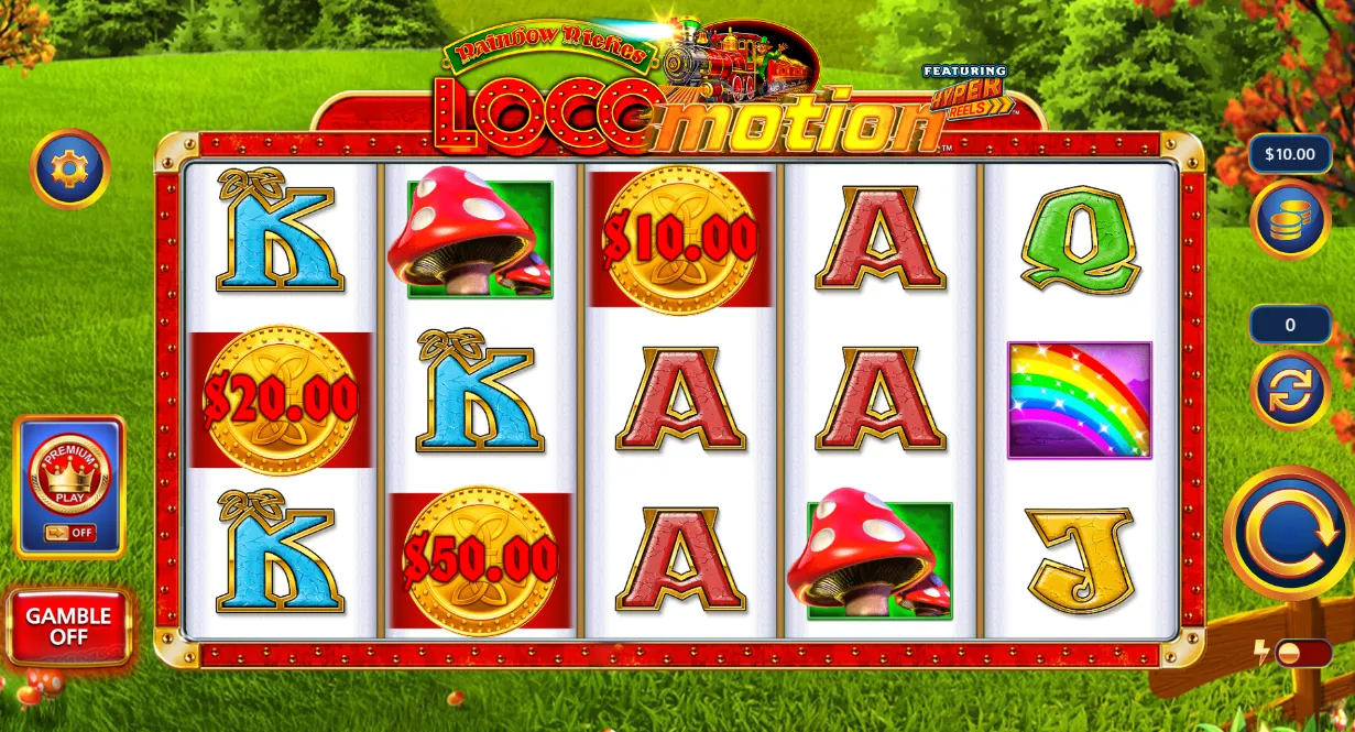Rainbow Riches Locomotion Slot