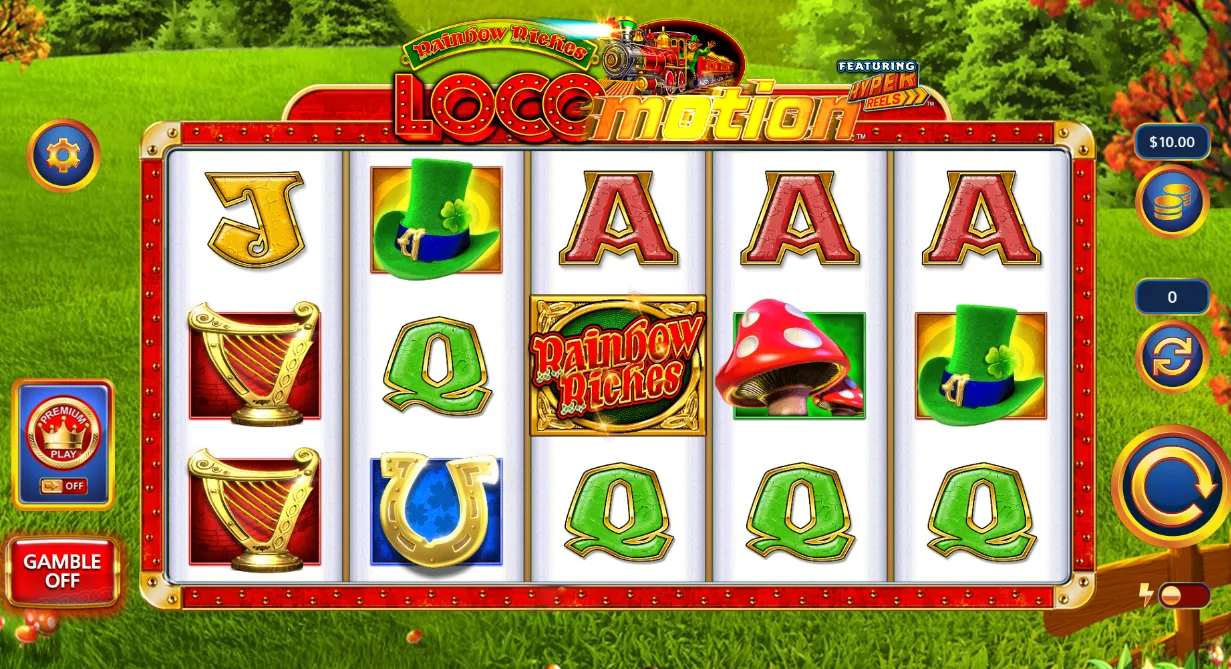 Rainbow Riches Locomotion demo